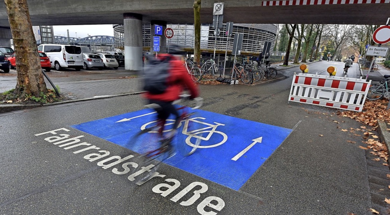 Vorfahrt fr Radler, hier an der Wiwili-Brcke  | Foto: Thomas Kunz