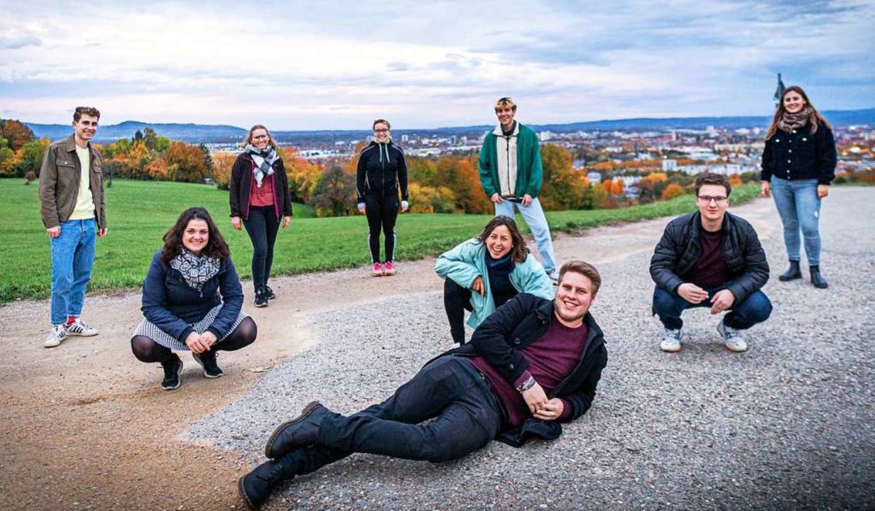 Ein Teil des We-talk-Freiburg-Teams  | Foto: We talk Freiburg