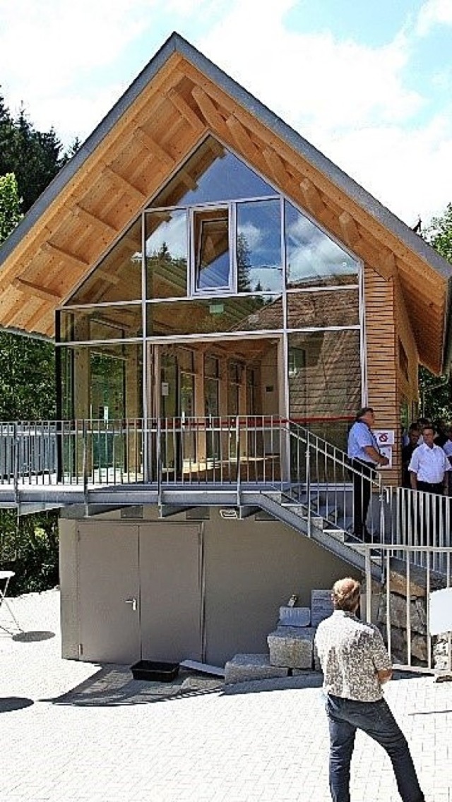 Hat vom Leader-Programm profitiert: das Lachszentrum in Oberwolfach  | Foto: Winfried Kninger