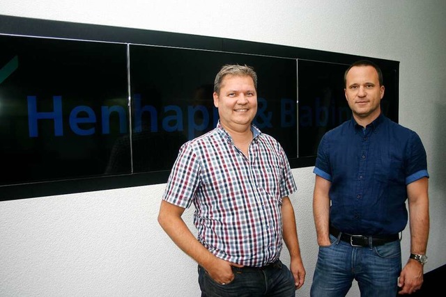 Wolfgang Henhappl (links) und Mathias Babinsky    | Foto: Philipp Peters