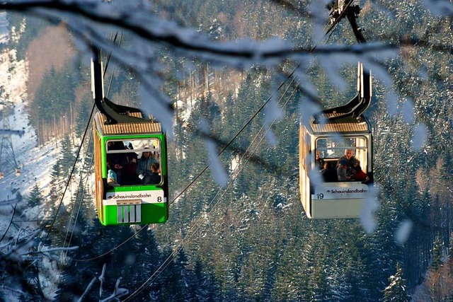 Ob die Gondeln fahren, steht unter www.schauinslandbahn.de  | Foto: VAG Freiburg