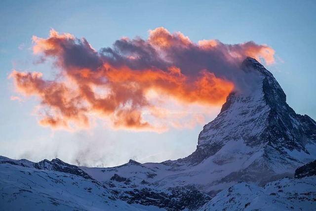 Weitsicht, Wolken, Wehmut: Wenn wir ni...Ferne &#8211; wie hier ans Matterhorn.  | Foto: AirPano LLC / Max Guzovsky