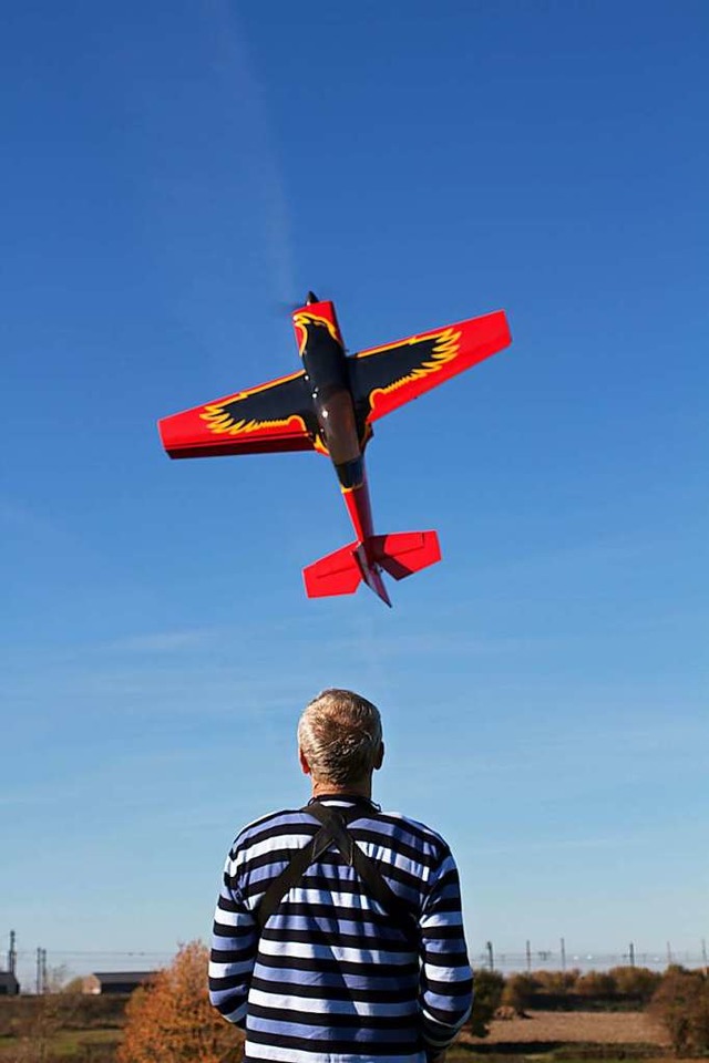 Die Modellflieger wollen in Wieslet ihren Flugradius ausweiten (Symbolfoto).  | Foto: ivallis111  (stock.adobe.com)