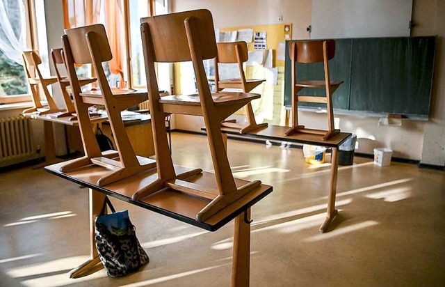 Die Schulen im Land schlieen schon am Mittwoch.  | Foto: Britta Pedersen (dpa)