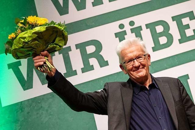 Kretschmann will als Krisenbekämpfer die Landtagswahl gewinnen