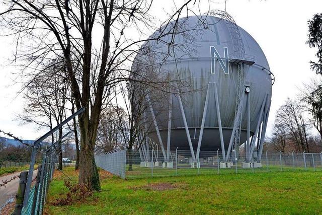 Die Freiburger Gaskugel bleibt erstmal ein Hingucker ohne Nutzwert