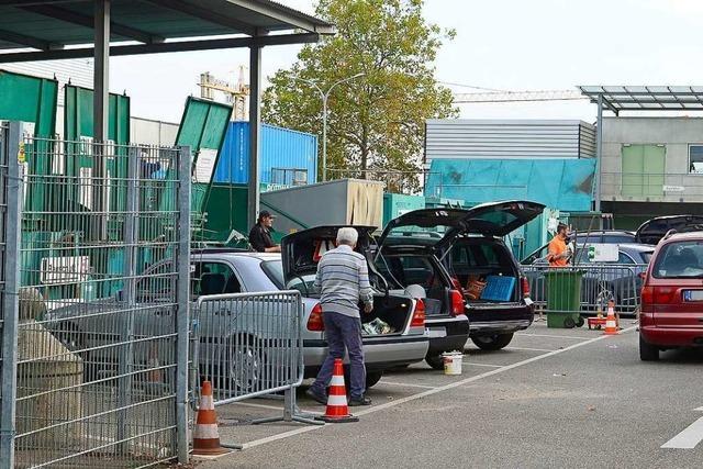 Trotz Lockdown: Recyclinghfe in Freiburg bleiben offen