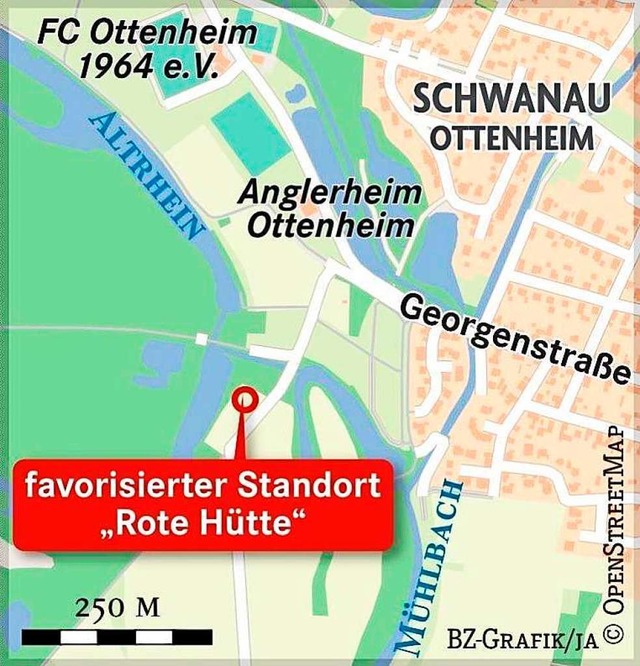 Der favorisierte Standort  | Foto: BZ