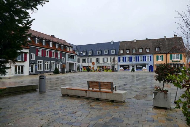 Mehr Grn auf dem Breisacher Marktplatz fordern einige Gemeinderatsfraktionen.  | Foto: Agnes Pohrt