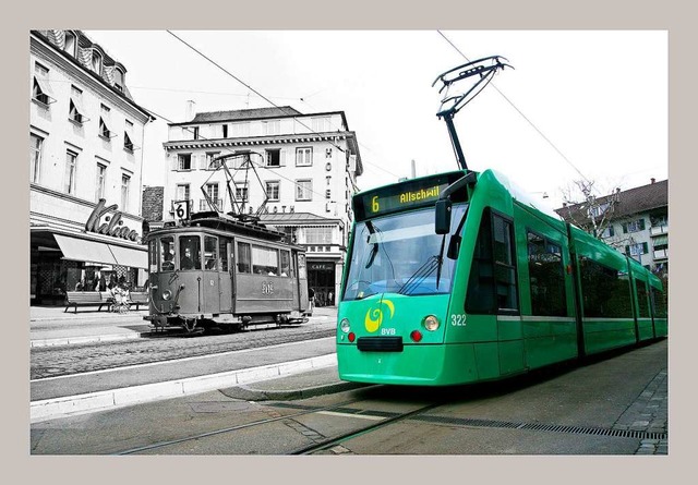 Fhrt die Tram doch wieder einmal nach...ute&#8220; des Fotokreises suggeriert?  | Foto: Bjrn Jund