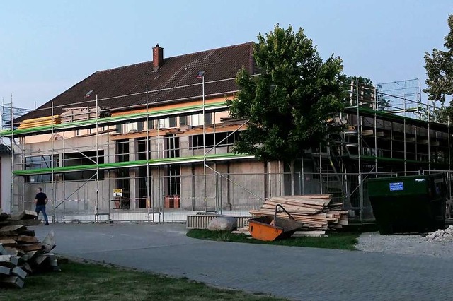 Der An- und Umbau der Grundschule in W...nchsten Haushalt einen groen Posten.  | Foto: Hans-Peter Mller