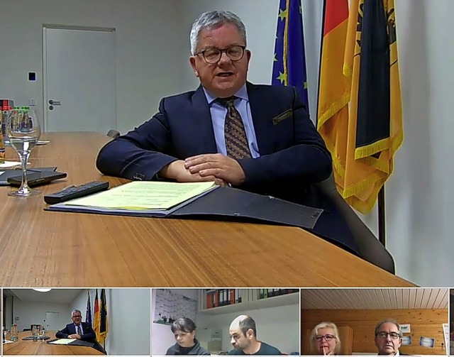 Online-Gesprch mit Justizminister Guido Wolf  | Foto: Martina David-Wenk