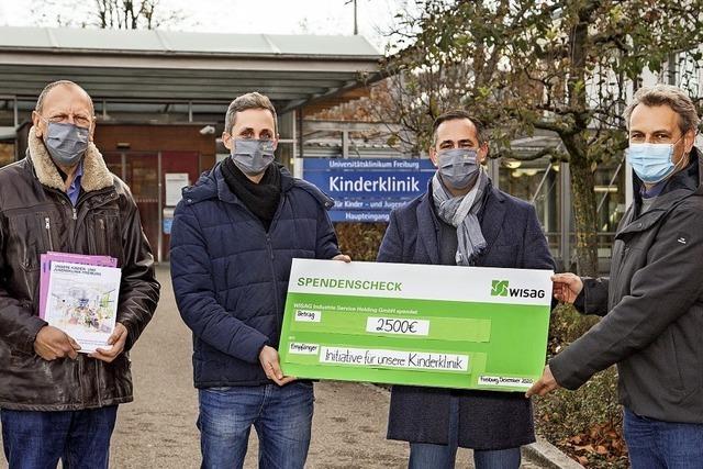 Spende fr Kinderklinik-Initiative