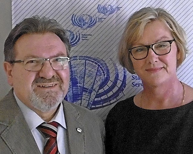 Doris Ziminski und Christian Lietz stehen an der Spitze des VdK Freiburg-West.   | Foto: privat