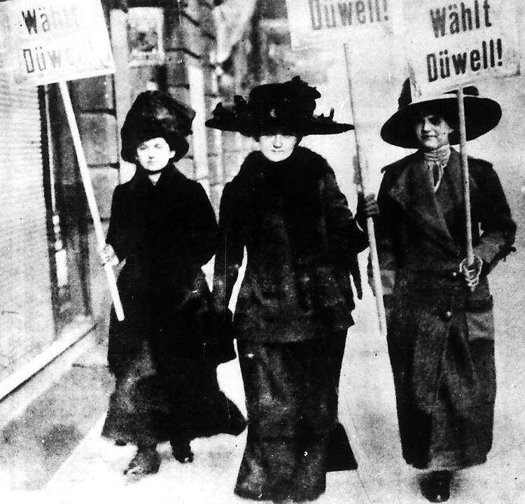 Frau In Der Weimarer Republik Der 5. Januar 1919 – als Schopfheims Frauen wählen gingen - Schopfheim
