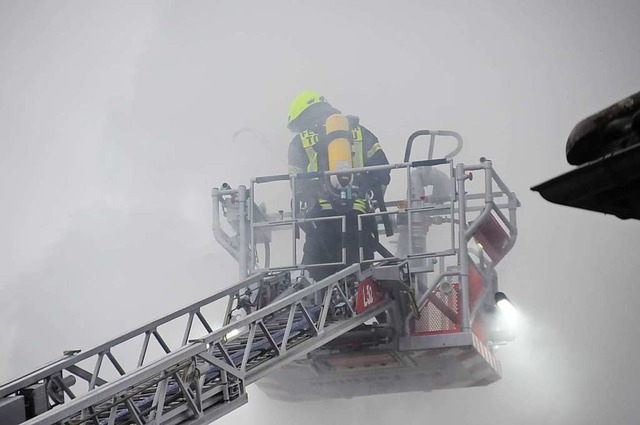 Groeinsatz fr die Feuerwehr in Todtnau  | Foto: Nicolai Kapitz