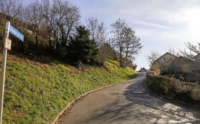 Dem Ausbau der Neubergstrae steht nichts mehr im Wege.  | Foto: Sandra Decoux-Kone