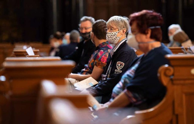 Ein Gottesdienst (Symbolbild)  | Foto: Christophe Gateau (dpa)