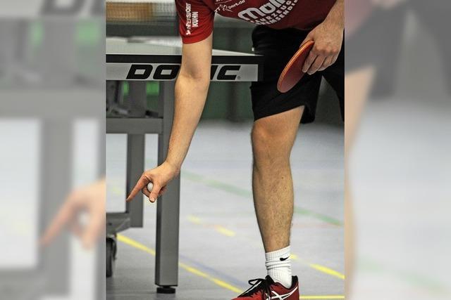 Tischtennis peilt Start im Mrz an