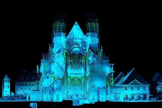 Das Freiburger Mnster ist mit einem Laserscanner vermessen worden