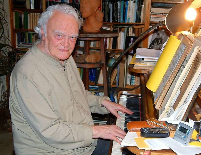 Ein Leben fr die Musik: Der Dirigent,... ist im Alter von 94 Jahren gestorben.  | Foto: Roswitha Frey