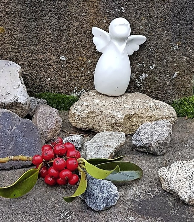 Weihnachtsengel auf dem Geisberg  | Foto: Christian  Kramberg