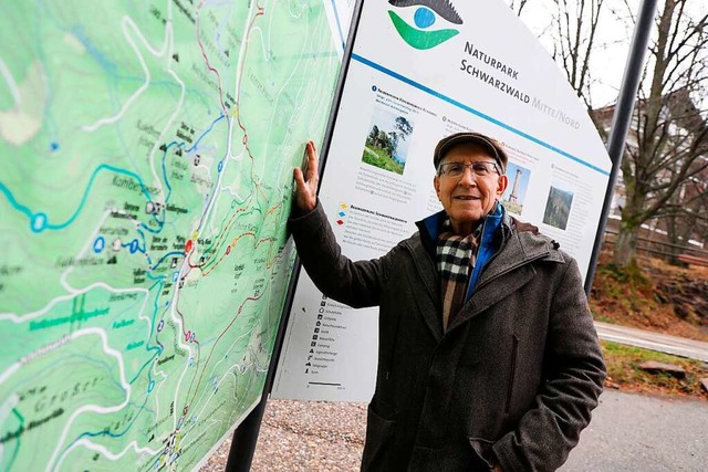 Der frhere Lahrer Oberbrgermeister W...Bhler Hhe von seiner Herzoperation.   | Foto: Christoph Breithaupt