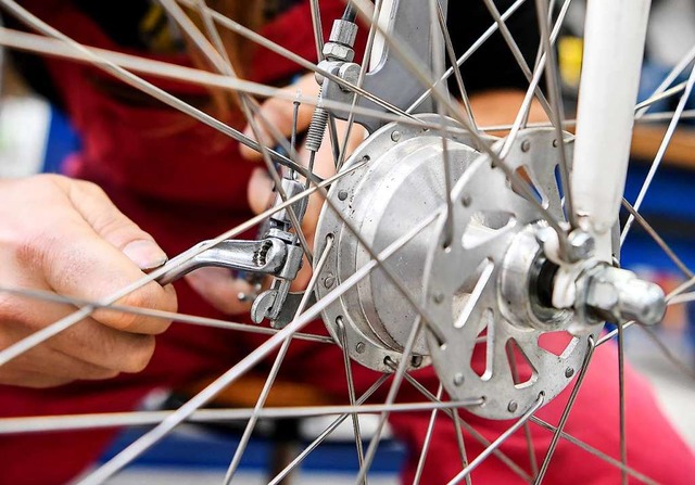 Das Netzwerk Integration in Kandern wi...ahrradwerkstatt aufbauen (Symbolbild).  | Foto: Britta Pedersen (dpa)