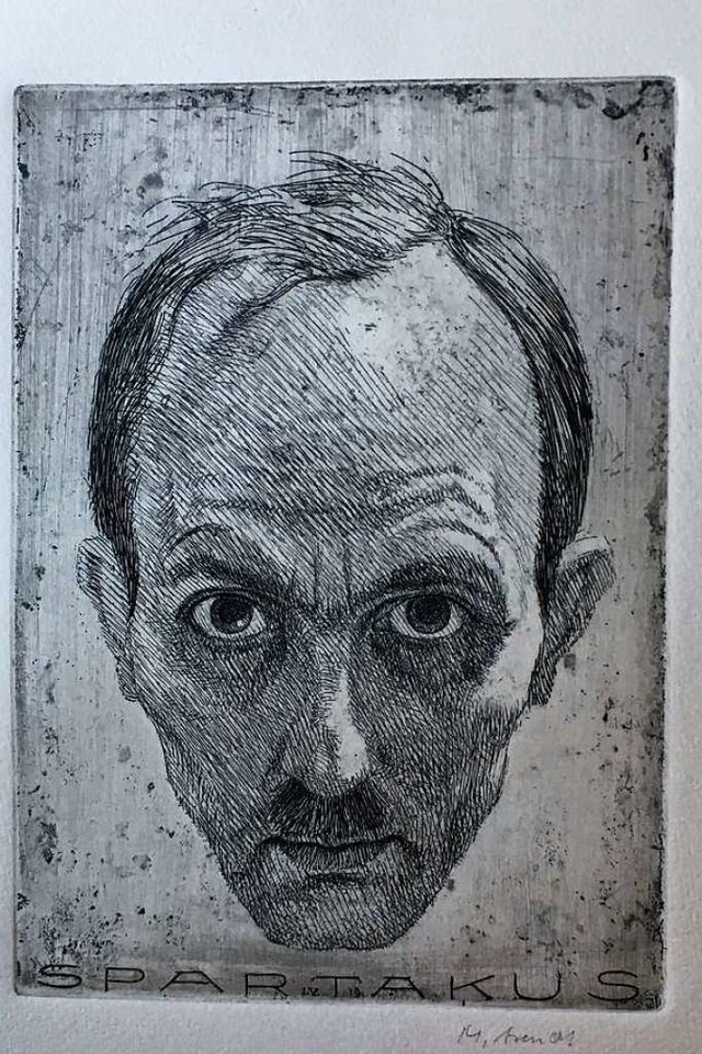 Das Selbstportrt von Alfred Frank  | Foto: Stadt  Lahr