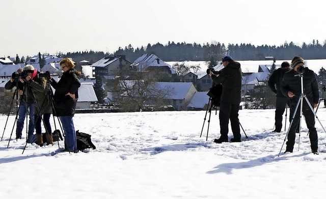 Gemeinsame Winteraufnahmen der NABU-Fo...er Corona-Vorschriften nicht mglich.   | Foto: Christiane Seifried