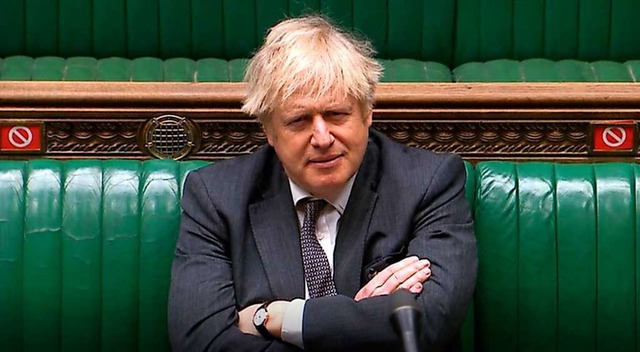 Boris Johnson im Parlament  | Foto: House Of Commons (dpa)