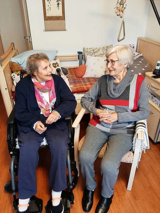 Margarete Mayer (links)  und Silke Nickel  | Foto: zVg Antonietta Santoro Leiterin Betreuung