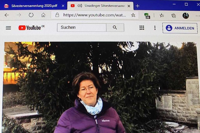 Novum in der 50-jhrigen Geschichte de...equenzen im Internet auf Youtube fest.  | Foto: Christa Maier