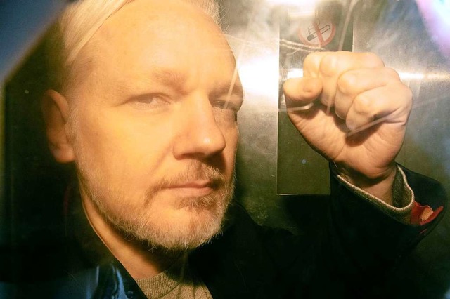 Julian Assange, hier im Mai 2019.  | Foto: DANIEL LEAL-OLIVAS (AFP)
