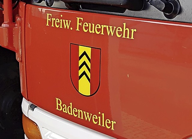 Die Feuerwehr Badenweiler rechnet knftig anders ab.  | Foto: Gemeinde Badenweiler