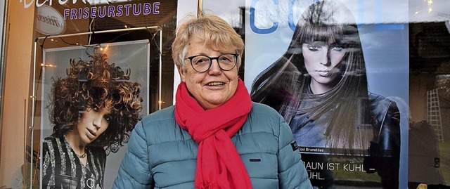 Nach 35 Jahren geht Friseurin Veronika Hottinger in den Ruhestand.  | Foto: Hildegard Siebold