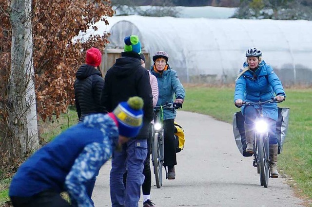 Auf dem Verbindungsweg zwischen Hauing...gruppen. Das birgt Konfliktpotenziale.  | Foto: Martina David-Wenk