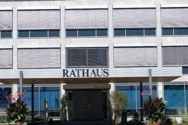 Das Rathaus in Weil am Rhein  | Foto: Victoria Langelott