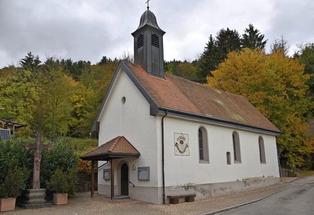 Die St. Ubald-Kapelle in Degerfelden   | Foto: Horatio Gollin