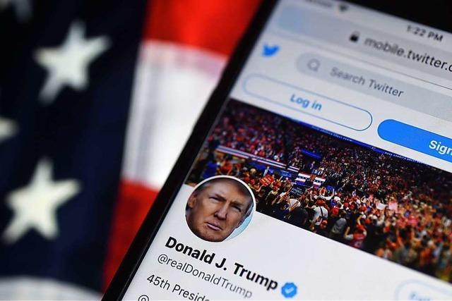 Twitter sperrt Konto von Donald Trump dauerhaft