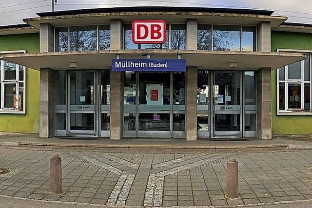 Mllheimer Bahnhof wird neu gestaltet – Bahn fllt Bume