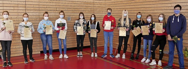 Die neuen Streitschlichter der Alemannen-Realschule in Mllheim   | Foto: Veranstalter