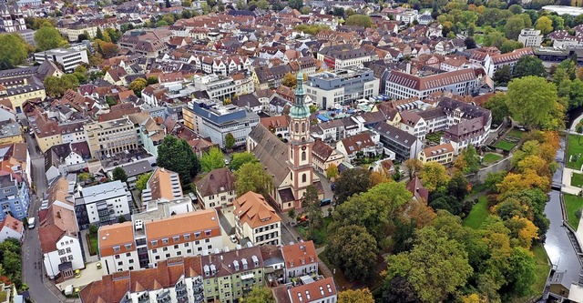 &#8222;Offenburg l(i)ebt Dich&#8220; lautet das Motto des Neujahrsfilms.   | Foto: Peter Heck