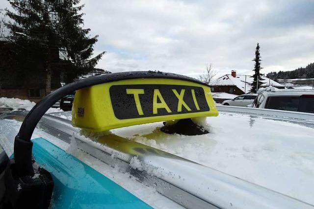 Das Taxi-Geschft im Hochschwarzwald liegt fast brach