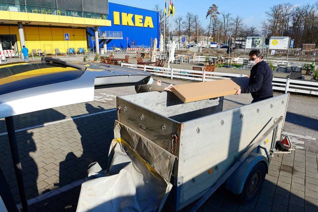 Bei Ikea kann nun wieder nach Herzensl...auft werden &#8211; mit festem Termin.  | Foto: Ingo Schneider