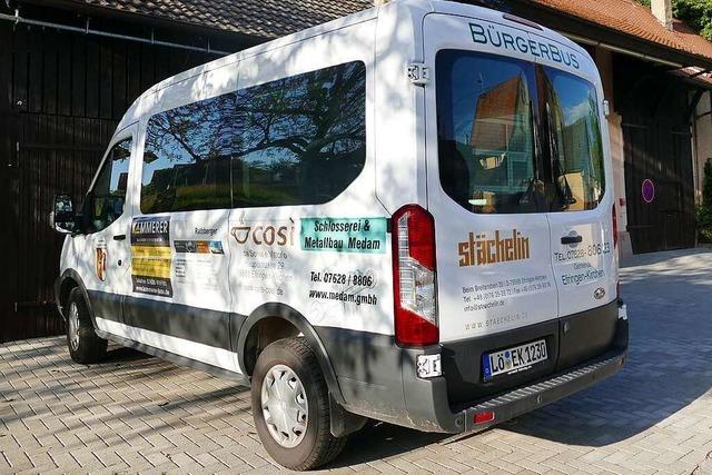 Der Bürgerbus Efringen-Kirchen würde gern zum Impfzentrum fahren