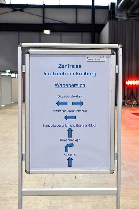Demnchst mssen deutlich mehr Leute durch das Impfzentrum gelotst werden.  | Foto: Thomas Kunz