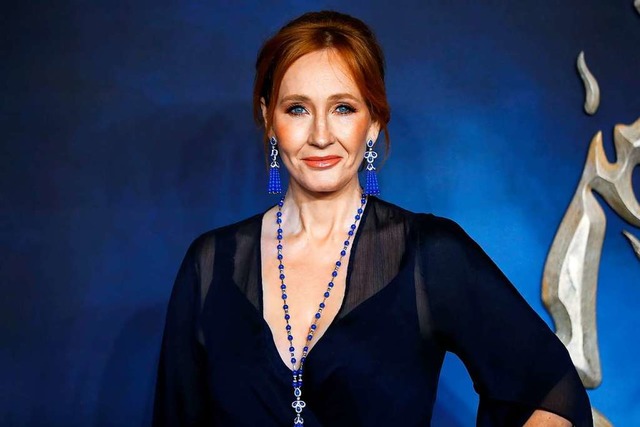 Gibt sich in  ihren Kriminalromanen al... Joanne Rowling alias Robert Galbraith  | Foto: TOLGA AKMEN (AFP)