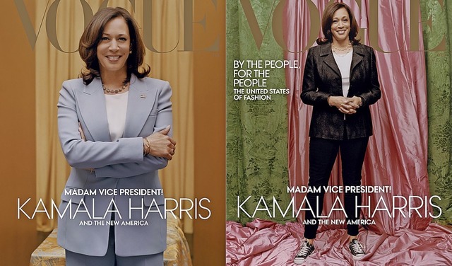 Das Modemagazin steht wegen des Covers (rechts) in der Kritik.  | Foto: Tyler Mitchell (dpa)