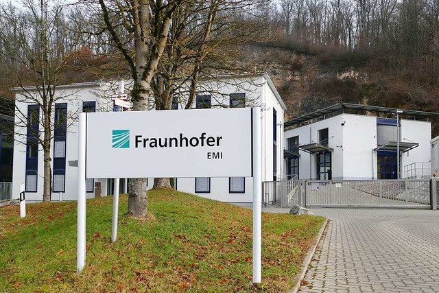 Das Ernst-Mach-Institut  in Winterswei...rstoffe sicher gelagert werden knnen.  | Foto: Victoria Langelott